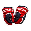 Gants de hockey CCM JetSpeed FT6 Navy/Red/White Junior 10 pouces