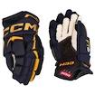 Gants de hockey CCM JetSpeed FT6 Navy/Sunflower Junior