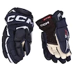 Gants de hockey CCM JetSpeed FT6 Navy/White Junior