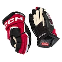 Gants de hockey CCM JetSpeed FT6 Pro Black/Red/White Junior