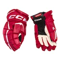 Gants de hockey CCM JetSpeed FT6 Red/White Junior