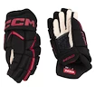 Gants de hockey CCM JetSpeed FT680 Black/Red Senior