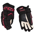 Gants de hockey CCM JetSpeed FT680 Black/Red Senior