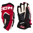 Gants de hockey CCM JetSpeed FT680 Black/Red/White Senior