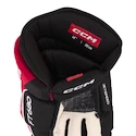 Gants de hockey CCM JetSpeed FT680 Black/Red/White Senior