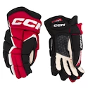 Gants de hockey CCM JetSpeed FT680 Black/Red/White Senior