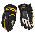 Gants de hockey CCM JetSpeed FT680 Black/Sunflower Senior