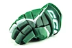 Gants de hockey CCM JetSpeed FT680 Dark Green/White Junior