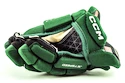 Gants de hockey CCM JetSpeed FT680 Dark Green/White Junior