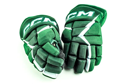 Gants de hockey CCM JetSpeed FT680 Dark Green/White Junior 11 pouces