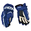 Gants de hockey CCM JetSpeed FT680 Royal/White Junior 11 pouces