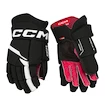 Gants de hockey CCM Next Black/White Junior 12 pouces