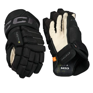 Gants de hockey CCM Tacks 4 ROLL PRO 3 Black/Grey Senior