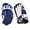 Gants de hockey CCM Tacks 4 ROLL PRO 3 Blue/White Senior