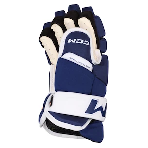 Gants de hockey CCM Tacks 4 ROLL PRO 3 Blue/White Senior