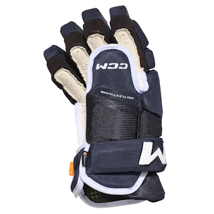 Gants de hockey CCM Tacks 4 ROLL PRO 3 Navy Senior 13 pouces