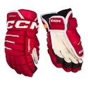 Gants de hockey CCM Tacks 4 ROLL PRO 3 Red Senior