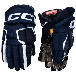 Gants de hockey CCM Tacks AS-V Navy/White Junior