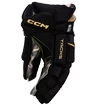 Gants de hockey CCM Tacks AS-V PRO black/gold Junior