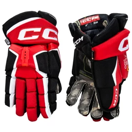 Gants de hockey CCM Tacks AS-V PRO Black/Red/White Senior