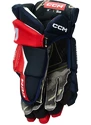 Gants de hockey CCM Tacks AS-V PRO Navy/Red/White Junior