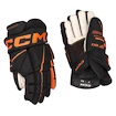 Gants de hockey CCM Tacks XF 80 Black/Orange Junior