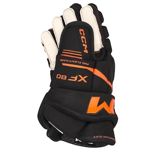 Gants de hockey CCM Tacks XF 80 Black/Orange Junior