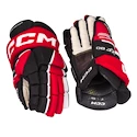 Gants de hockey CCM Tacks XF 80 Black/Red/White Senior