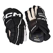 Gants de hockey CCM Tacks XF 80 Black/White Senior