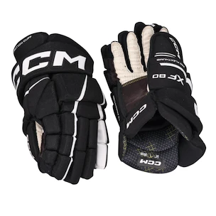 Gants de hockey CCM Tacks XF 80 Black/White Senior