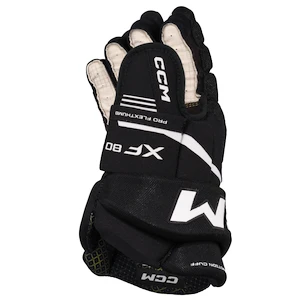 Gants de hockey CCM Tacks XF 80 Black/White Senior