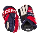 Gants de hockey CCM Tacks XF 80 Navy/Red/White Junior