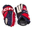 Gants de hockey CCM Tacks XF 80 Navy/Red/White Senior