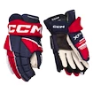 Gants de hockey CCM Tacks XF 80 Navy/Red/White Senior