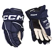 Gants de hockey CCM Tacks XF 80 Navy/White Senior