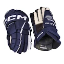 Gants de hockey CCM Tacks XF 80 Navy/White Senior