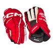 Gants de hockey CCM Tacks XF 80 Red/White Senior