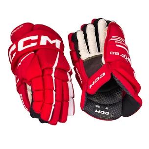 Gants de hockey CCM Tacks XF 80 Red/White Senior