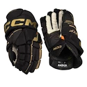 Gants de hockey CCM Tacks XF Black/Gold Senior