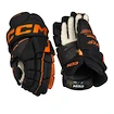 Gants de hockey CCM Tacks XF Black/Orange Junior