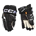 Gants de hockey CCM Tacks XF Black/White Junior