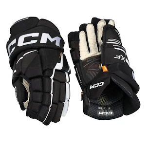 Gants de hockey CCM Tacks XF Black/White Junior 11 pouces