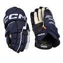 Gants de hockey CCM Tacks XF Navy/White Junior