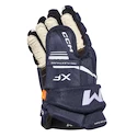 Gants de hockey CCM Tacks XF Navy/White Junior