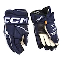 Gants de hockey CCM Tacks XF Navy/White Senior 14 pouces