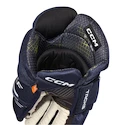 Gants de hockey CCM Tacks XF Navy/White Senior