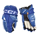 Gants de hockey CCM Tacks XF Royal/White Junior