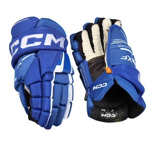 Gants de hockey CCM Tacks XF Royal/White Junior