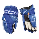 Gants de hockey CCM Tacks XF Royal/White Senior 14 pouces