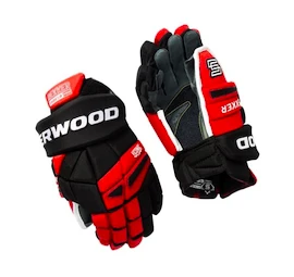 Gants de hockey SHER-WOOD Rekker Legend Pro Black/Red/White Senior